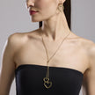 Kidult Style | Collana con catena snake e cuori | 851025