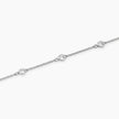 Mabina | Bracciale in bronzo e argento con punti luce cuore SPOTLIGHT | 636155