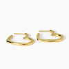 Kidult Style | Orecchini in acciaio dorato con cuori | 861032