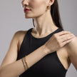 Kidult Style | Orecchini bambù in acciaio dorato | 861054