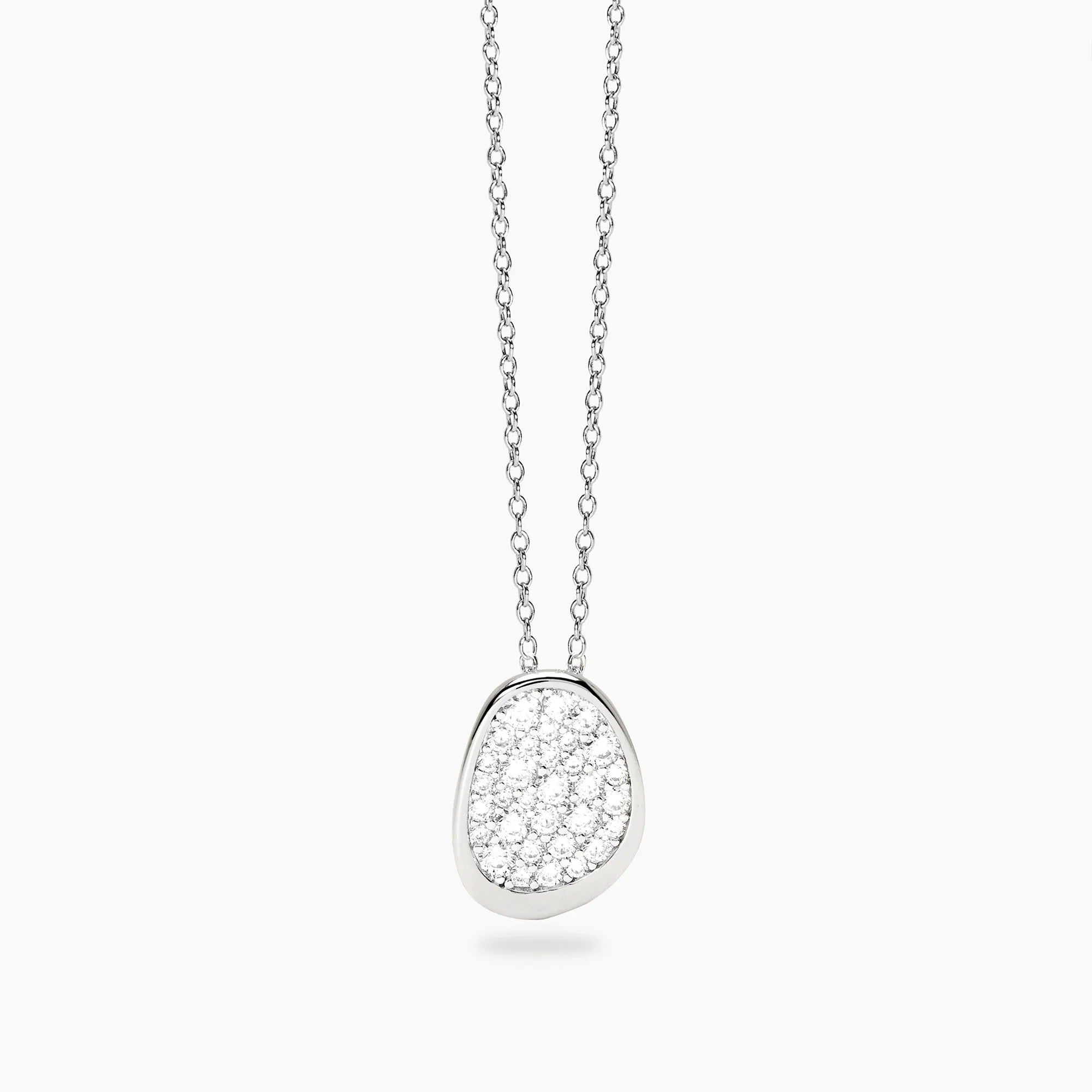 Mabina | Girocollo con pendente in bronzo e argento con zirconi MERAVIGLIA | 656127