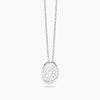 Mabina | Girocollo con pendente in bronzo e argento con zirconi MERAVIGLIA | 656127