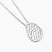 Mabina | Girocollo con pendente in bronzo e argento con zirconi MERAVIGLIA | 656127