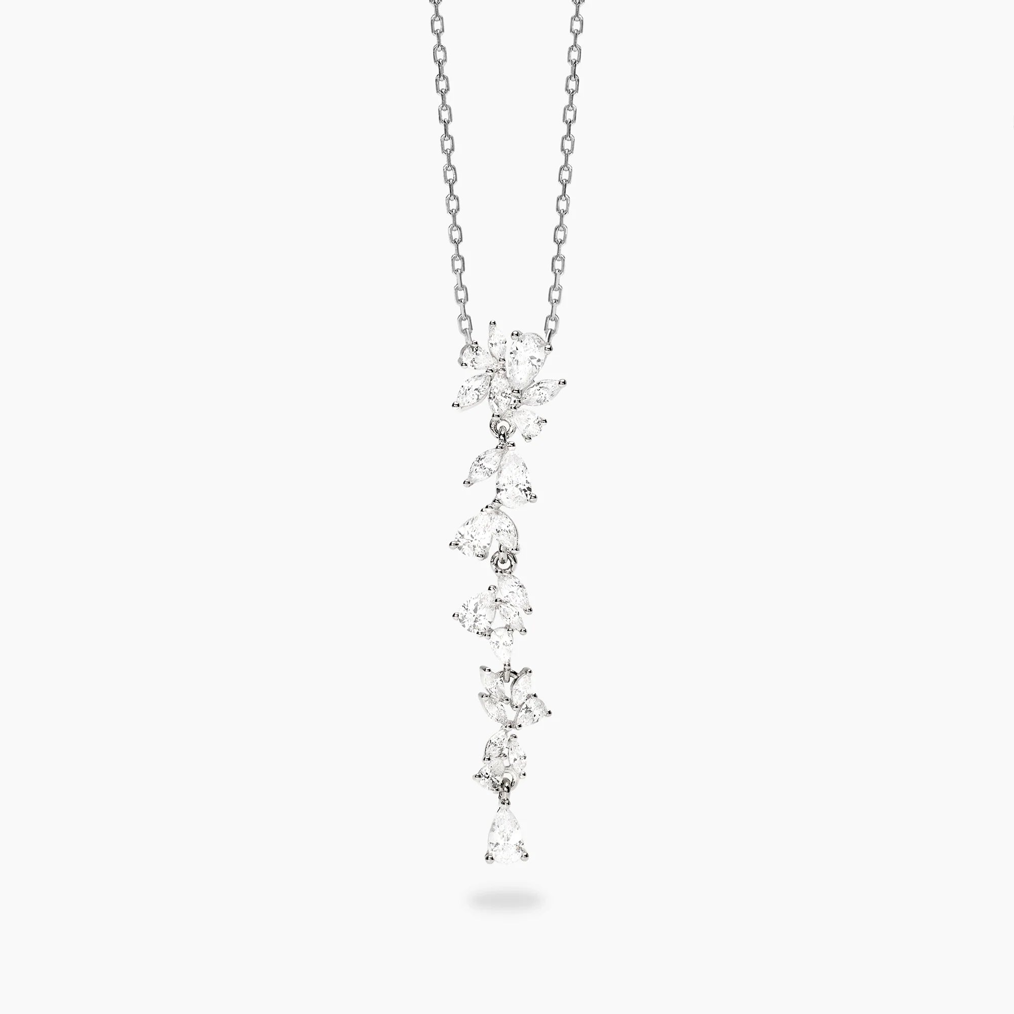 Mabina | Girocollo in bronzo e argento con pendente in zirconi DOLCE VITA | 656128