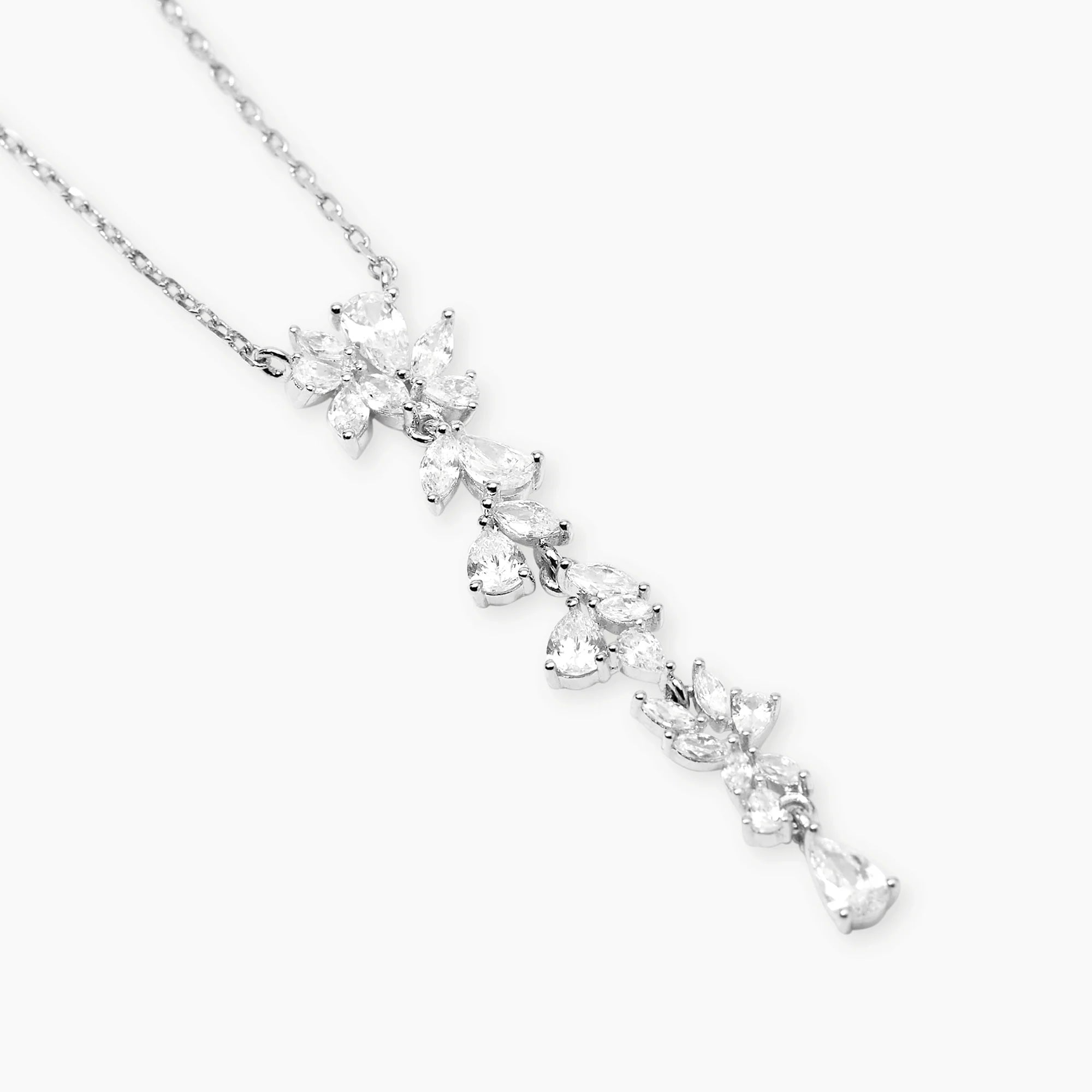 Mabina | Girocollo in bronzo e argento con pendente in zirconi DOLCE VITA | 656128