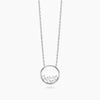 Mabina | Girocollo in bronzo e argento con pendente di zirconi REEF | 656131