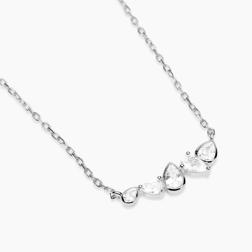 Mabina | Girocollo in bronzo e argento con zirconi taglio goccia VIDA LOCA | 656156