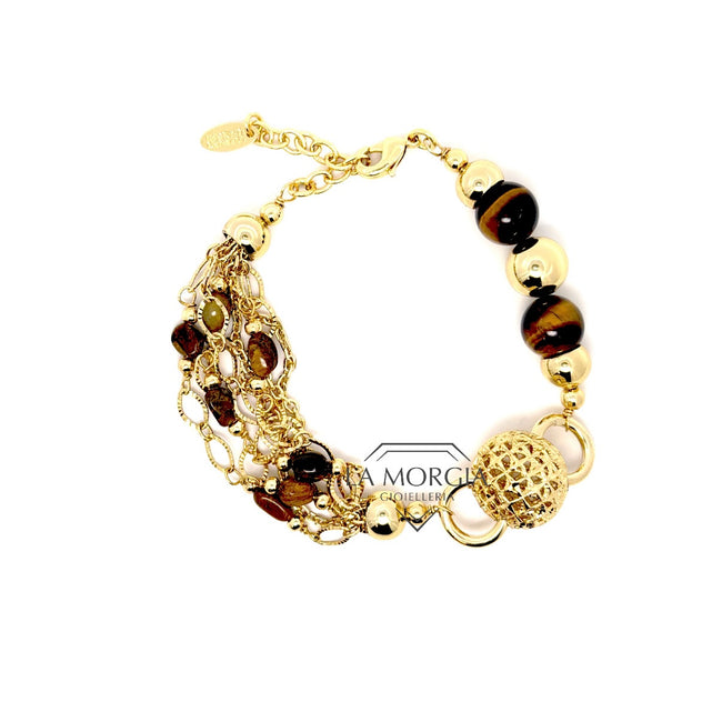 UNGARI | Bracciale Occhio di tigre | PRIMAVERA BR 045