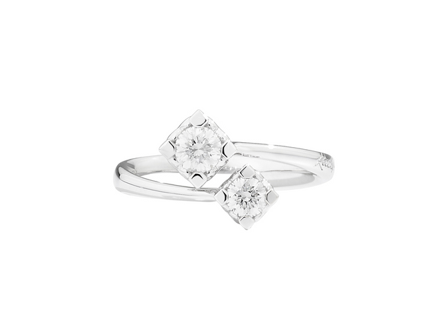 RECARLO | Anello contrariè Anniversary Square | R01CO030/025