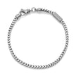 UNOAERRE UOMO | Bracciale in argento catena franco | 6351
