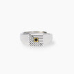 Mabina | Anello chevalier da uomo Geometrico | 523475