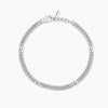 Mabina | Bracciale regolabile con catena groumette e viti Screw | 534080