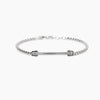 Mabina | Bracciale regolabile con catena veneta e piastra Rialto | 534081