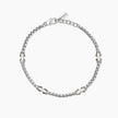 Mabina | Bracciale con catena veneta e elementi con viti Rialto | 534082