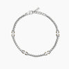 Mabina | Bracciale con catena veneta e elementi con viti Rialto | 534082