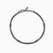 Mabina | Bracciale con catena veneta e zirconi neri Race | 534085