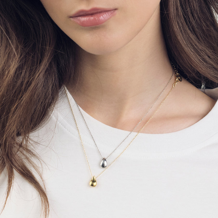 UNOAERRE | Collana Boule a goccia in argento | 6470