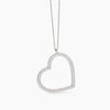 Mabina | Collana con cuore in zirconi VERA | 553831