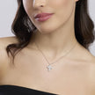 Mabina | Girocollo con croce in zirconi SAVE THE QUEEN | 553835