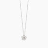 Mabina | Girocollo con fiore in argento bulinato MALEDETTA PRIMAVERA | 553837