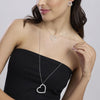 Mabina | Orecchini cuore in zirconi VERA | 563922