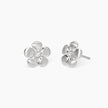Mabina | Orecchini fiore in argento bulinato MALEDETTA PRIMAVERA | 563925