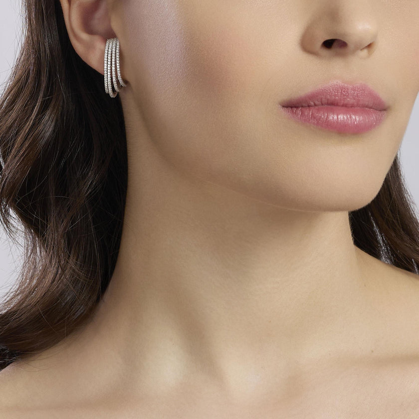 Mabina | Orecchini in argento e zirconi COLPO DI FULMINE | 563937