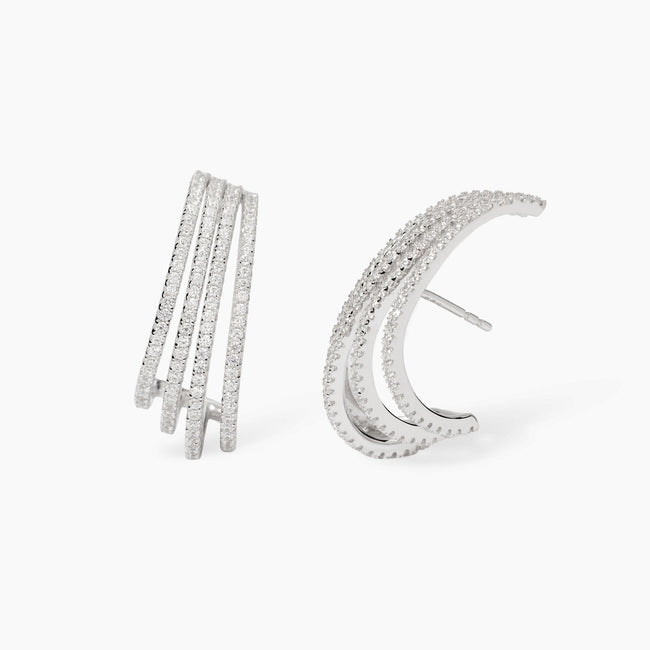 Mabina | Orecchini in argento e zirconi COLPO DI FULMINE | 563937