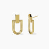 Mabina | Orecchini in argento dorato ROMA | 563944