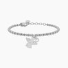 Kidult Style 41 | Bracciale a sfere con ciondolo angelo | 732329