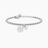 Kidult Style 41 | Bracciale a sfere con ciondolo quadrifoglio | 732332