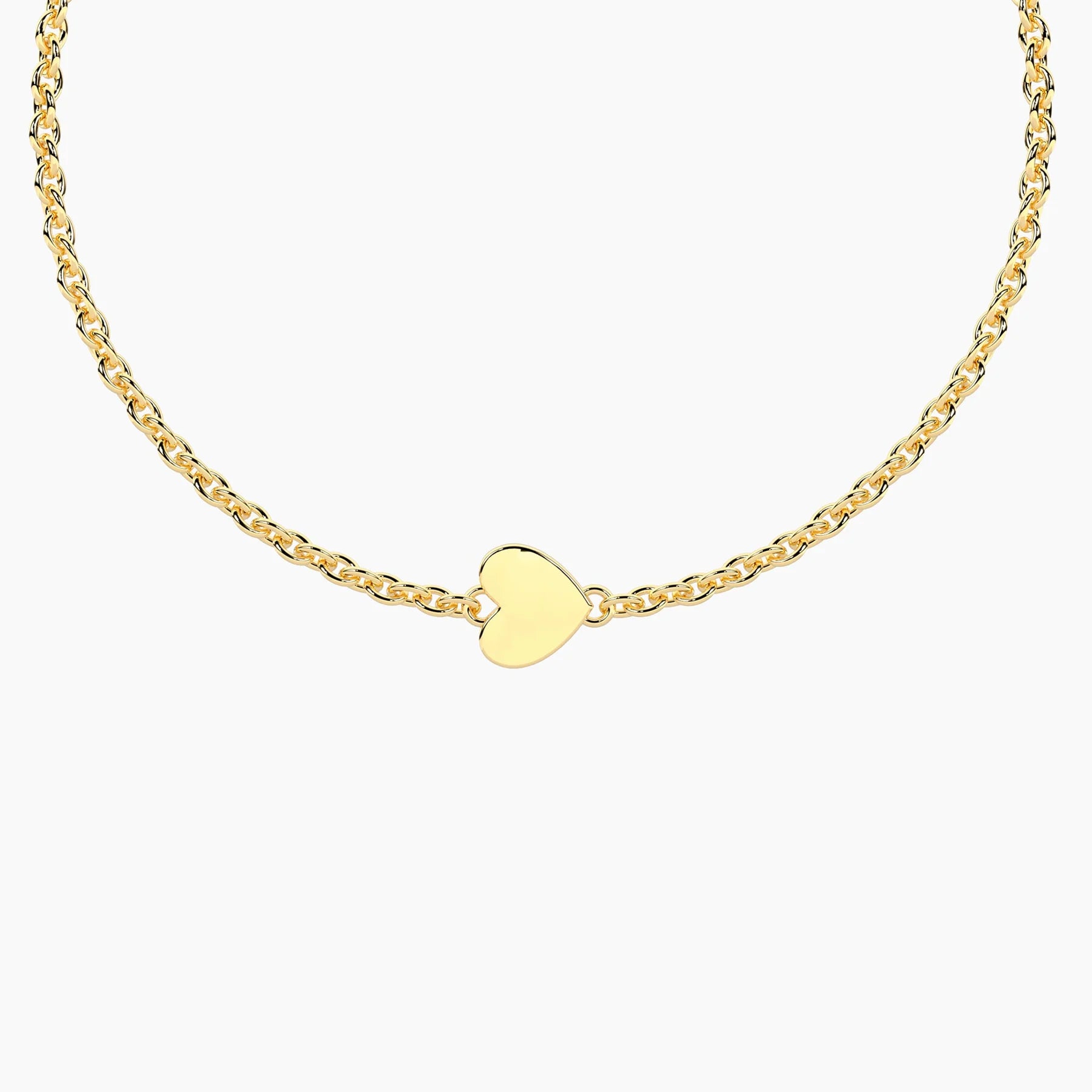 Kidult | Bracciale Infinity in acciaio dorato con cuore | 732401