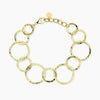 Kidult Style 62 | Bracciale con maglie dorate rotonde | 831245