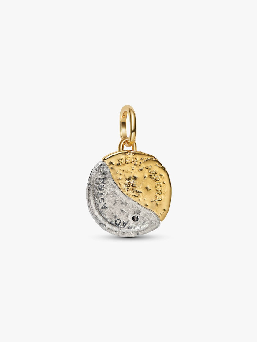 PANDORA TALISMAN | Charm Medallion Sole e Luna 