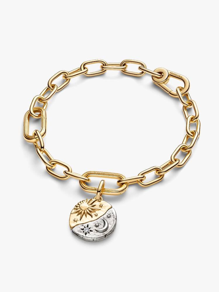 PANDORA TALISMAN | Charm Medallion Sole e Luna 