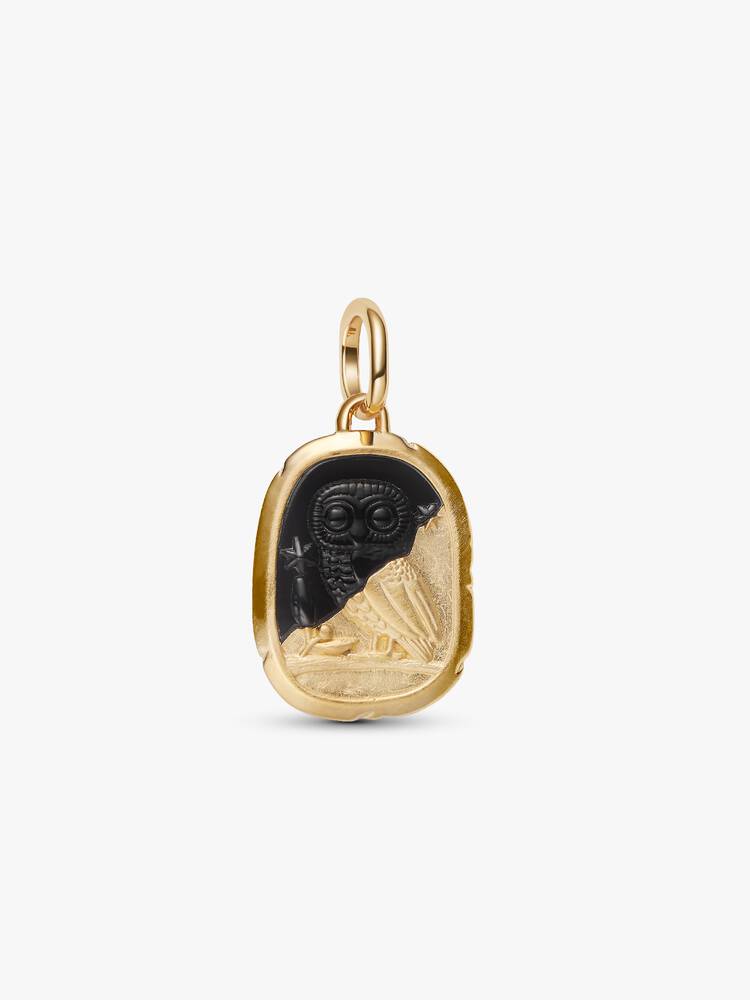 PANDORA TALISMAN | Charm Medallion Gufo 