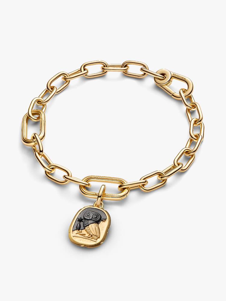 PANDORA TALISMAN | Charm Medallion Gufo 