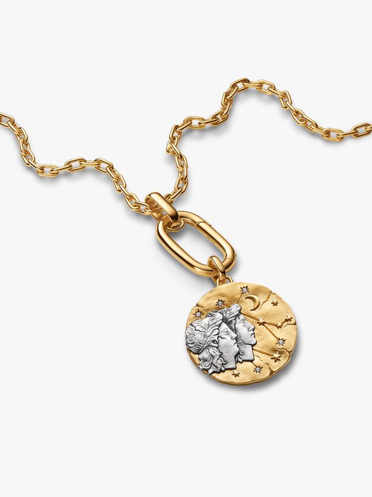 PANDORA ME - TALISMAN | Charm Medallion XL Gemelli 