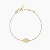 Mabina | Bracciale in argento dorato con mano di Fatima POSITIVE ENERGY | 534163