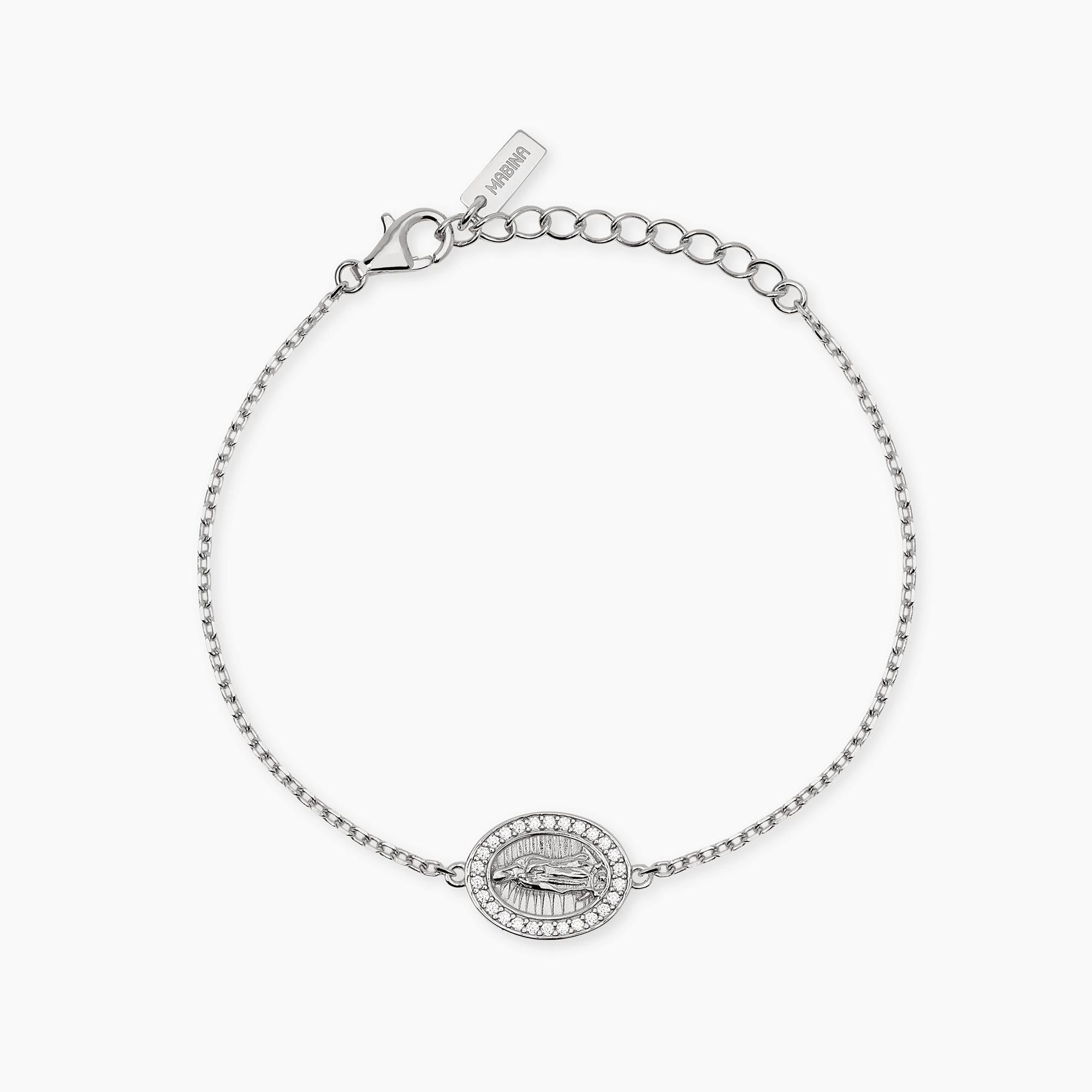 Mabina | Bracciale in argento con Madonnina LADY MADONNA | 534165