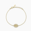 Mabina | Bracciale in argento dorato con Madonnina LADY MADONNA | 534166