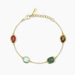 Mabina | Bracciale in argento dorato con pietre multicolor GIULIETTA | 534173