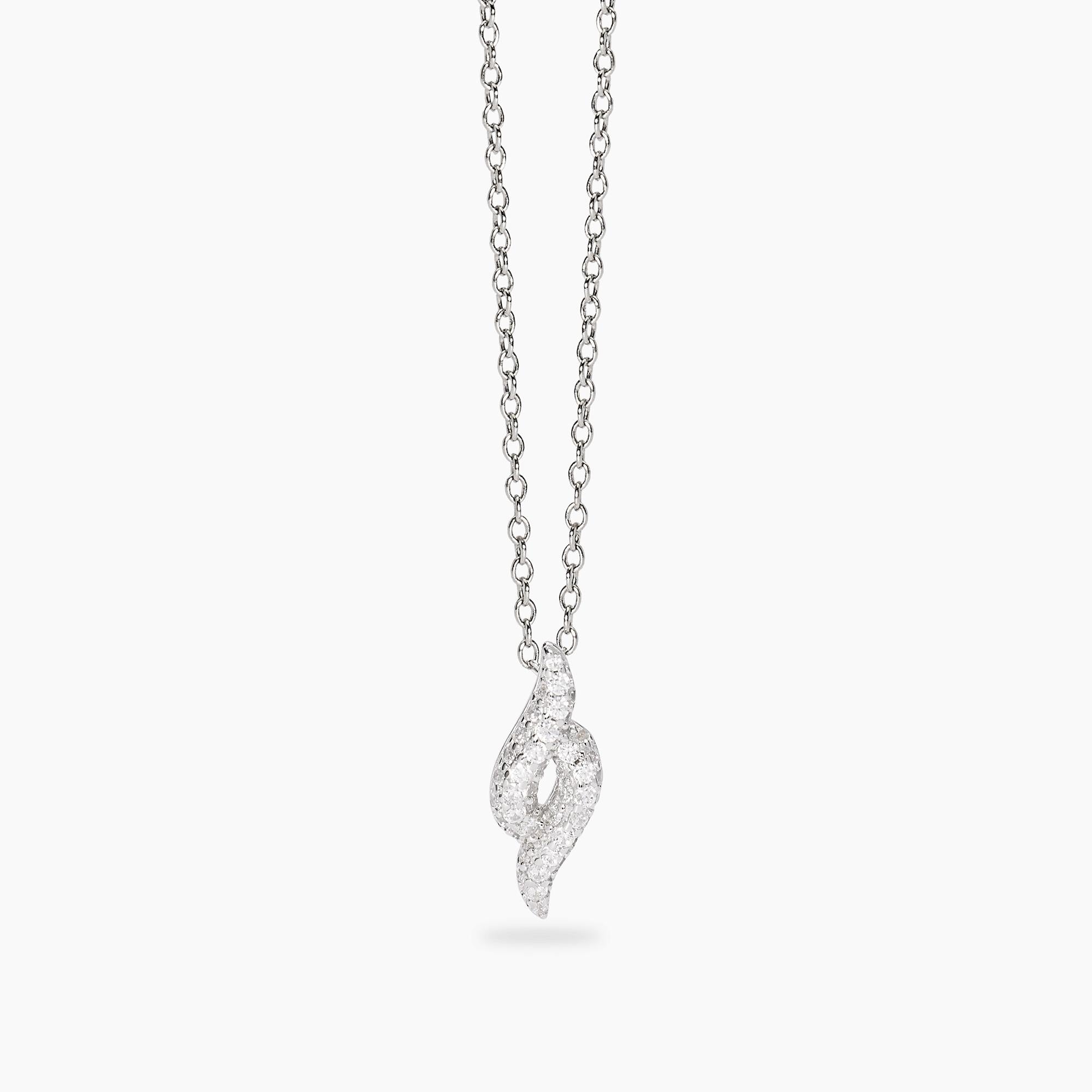 Mabina | Girocollo con pendente in pavé di zirconi MELODY | 553882