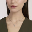 Mabina | Girocollo in argento con croce CREDI IN ME | 553890