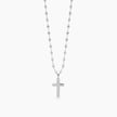 Mabina | Girocollo in argento con croce CREDI IN ME | 553890