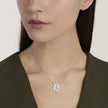 Mabina | Girocollo in argento con ciondolo Madonnina PROTEGGIMI | 553893