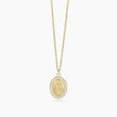 Mabina | Girocollo in argento dorato con pendente Madonnina LADY MADONNA | 553895