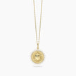 Mabina | Girocollo in argento dorato con ciondolo Sacro Cuore DIVINO | 553897