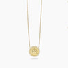 Mabina | Girocollo in argento dorato con ciondolo sole FOLLOW THE SUN | 553901