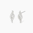 Mabina | Orecchini a lobo con pavé di zirconi MELODY | 563964